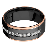 Zirconium + Bead , Polish Finish