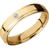 10K Yellow Gold + Polish , Polish Finish