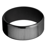 Zirconium + Crosssatinblack , Polish Finish + Black