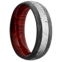 Forged Carbon Fiber + None Finish + Blood Wood