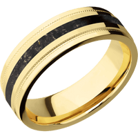 10K Yellow Gold + Polish , Polish Finish