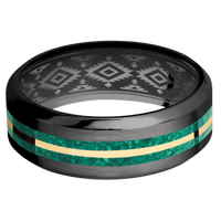 Zirconium + Satin , Polish Finish