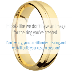 14K Yellow Gold + Polish , Polish Finish
