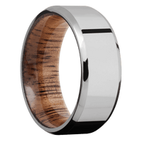 Titanium + Polish , Polish Finish + Koa