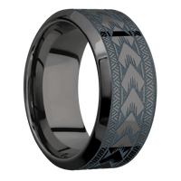 Zirconium + Polish , Polish Finish + Tantalum Noir