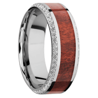 14K White Gold + Polish , Polish Finish