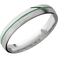 10K White Gold + Polish Finish