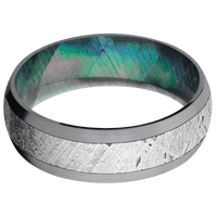 Tantalum + Satin Finish + Black Mother of Pearl