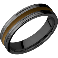 Zirconium + Hammer , Polish Finish