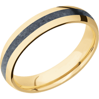 10K Yellow Gold + Polish Finish