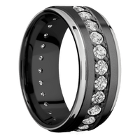 Zirconium + Bead , Polish Finish