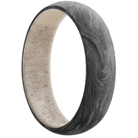 Forged Carbon Fiber + None Finish + Antler