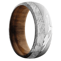 Damascus + Polish Finish + Teak