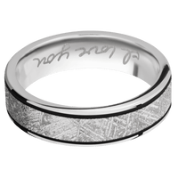 14K White Gold + Polish Finish