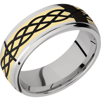 10K White Gold + Polish , Polish Finish