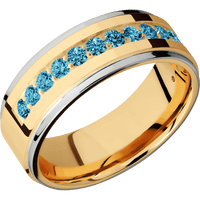 18K Yellow Gold + Polish , Polish Finish