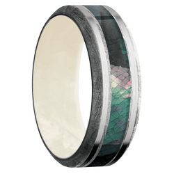 Meteorite + None Finish + Freshwater Mother of Pearl