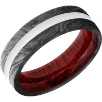 Forged Carbon Fiber + None Finish + Blood Wood