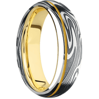 Kinetic + Acid Finish + 10K Yellow Gold
