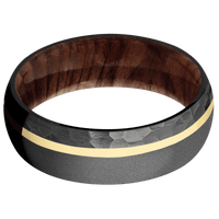 Zirconium + Bead , Hammer Finish + Sequoia