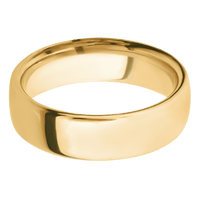 10K Yellow Gold + Polish Finish