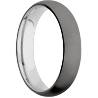 Tantalum Noir + Bead Finish + Platinum