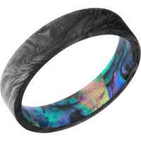 Forged Carbon Fiber + None Finish + Abalone