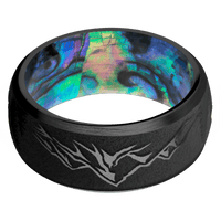 Zirconium + Anglesatin , Satin Finish + Abalone