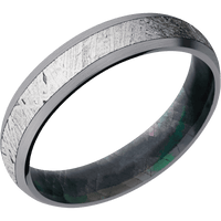 Tantalum + Satin Finish + Black Mother of Pearl