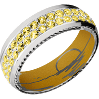 Titanium + Polish Finish + Metallic Yellow