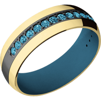 Zirconium + Polish Finish + Royal Blue