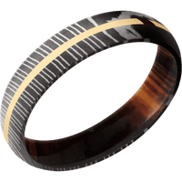 Damascus + Acid Finish + Cocobolo