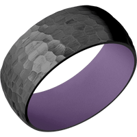 Zirconium + Hammer Finish + Bright Purple