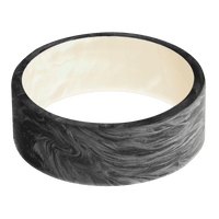 Forged Carbon Fiber + None Finish + Freshwater Mother of Pearl
