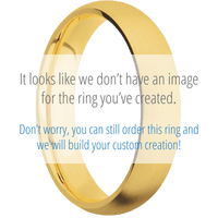 18K Yellow Gold + Satin Finish