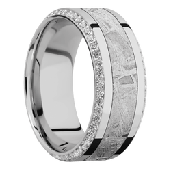 14K White Gold + Polish , Polish Finish