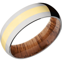 Titanium + Polish Finish + Koa