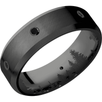 Zirconium + Anglesatin , Bead Finish