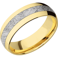 18K Yellow Gold + Polish Finish