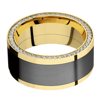 10K Yellow Gold + Polish Finish