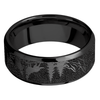 Zirconium + Satin , Polish Finish