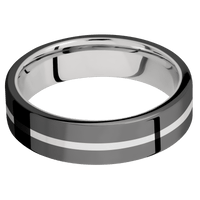 Zirconium + Polish Finish + Platinum