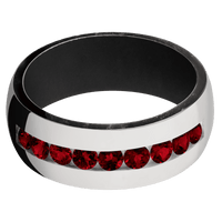 Titanium + Polish Finish + Black