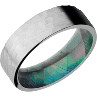 Titanium + Hammer Finish + Black Mother of Pearl