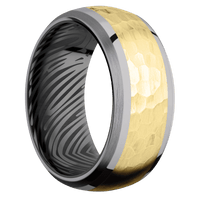 Tantalum + Polish , Satin Finish + Zirconium