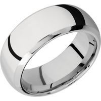 14K White Gold + Polish , Polish Finish
