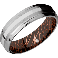 Titanium + Stone , Polish Finish + Superconductor Noir