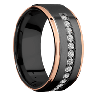 Zirconium + Bead , Polish Finish