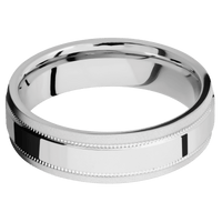 Palladium Silver + Polish , Bead Finish