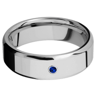 14K White Gold + Polish , Polish Finish